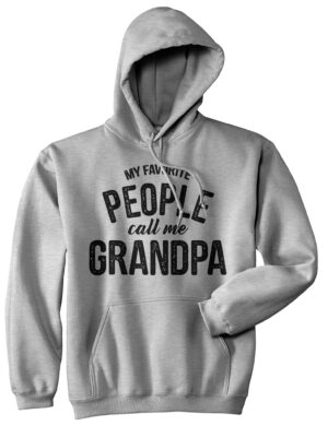 Binmarts My Favorite People Call Me Grandpa Hoodie