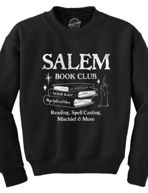 Salem Book Club Crew Neck Sweatshirt