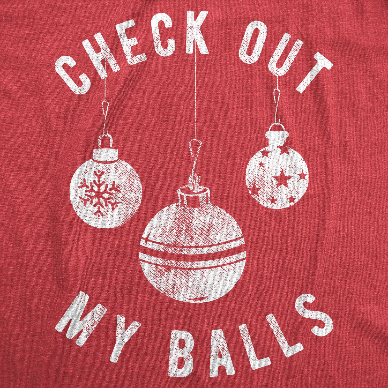 Alternative view of Buxtox Check Out My Balls Men's T Shirt