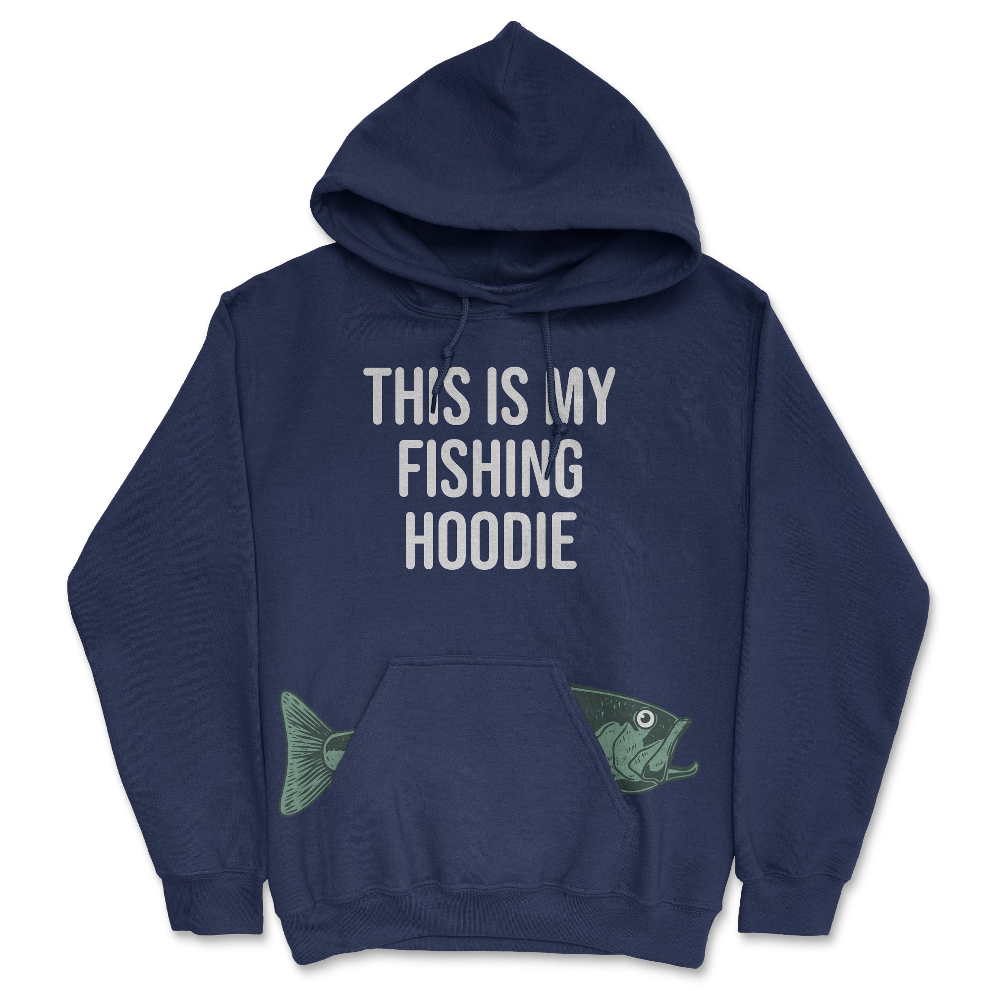 Buxtox This Is My Fishing Hoodie Hoodie